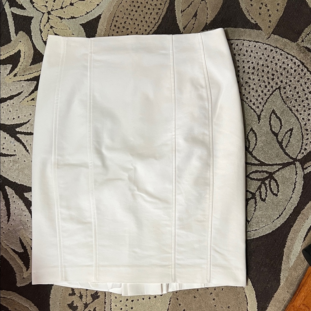 Express Classic White Pencil Skirt